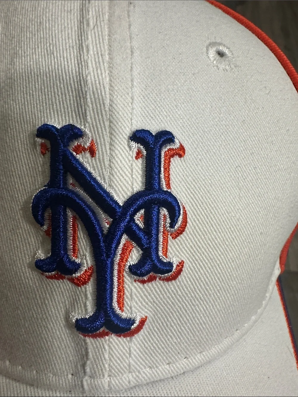 Youth New York Cap w/ Dual Logos & Custom CJ Embroidery .